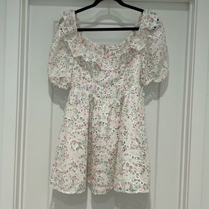 NWT For Love and Lemons Magnolia Mini Dress
